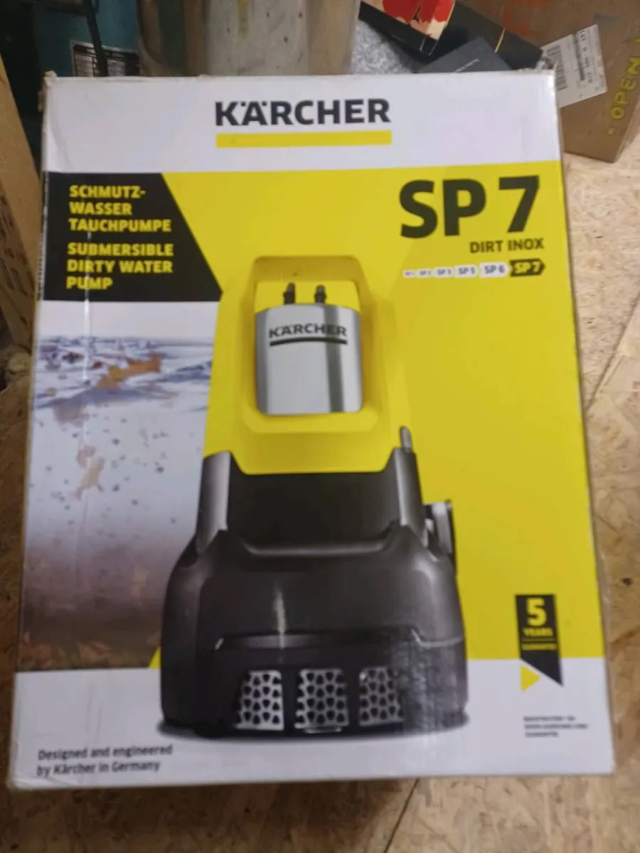 Karcher sp7 submersible pump - Image 1