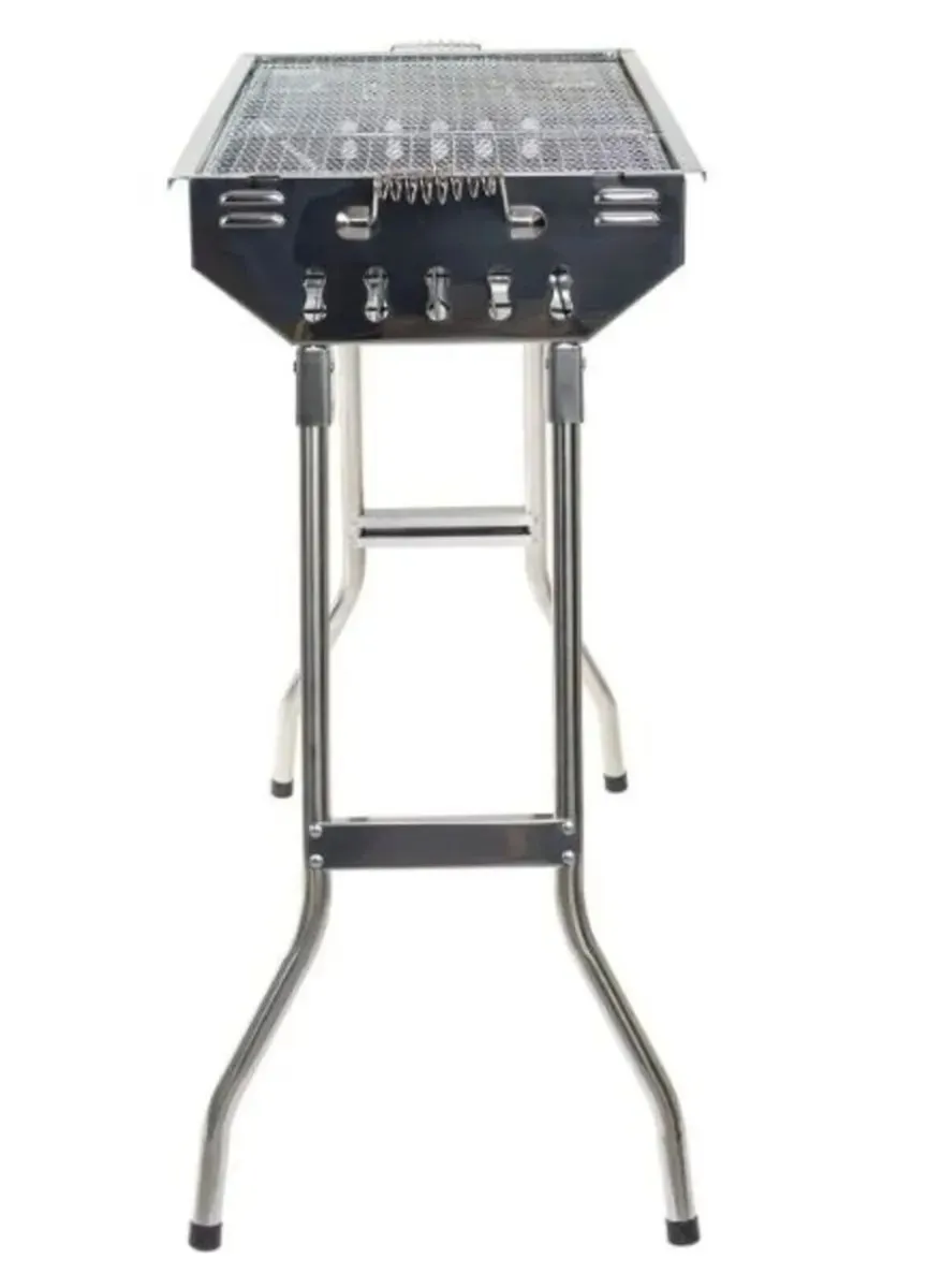BBQ Grill Outdoor Cooking Camping Portable Set - Image 2