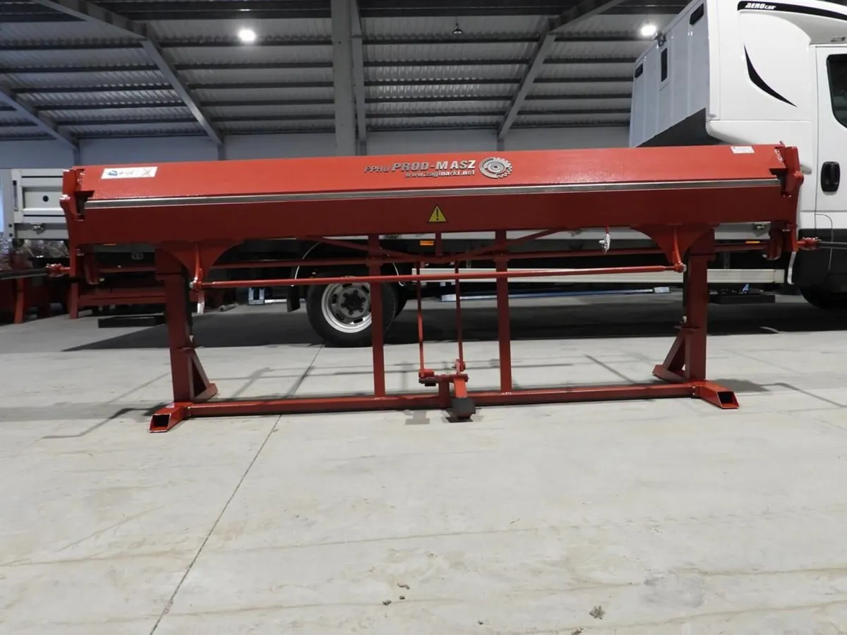 sheet metal folder 3m with foot opening - Image 3