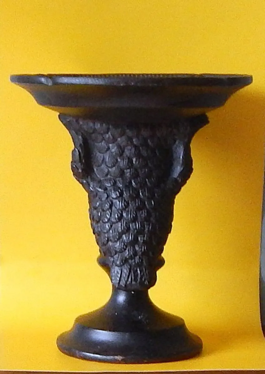 Large Owl Design Pillar Candle Holder - Image 4