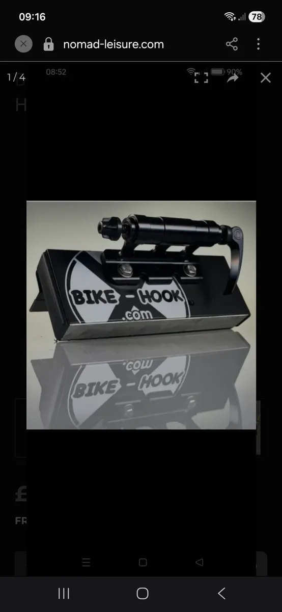 Peugeot Boxer bike carrier bike hook - Image 4