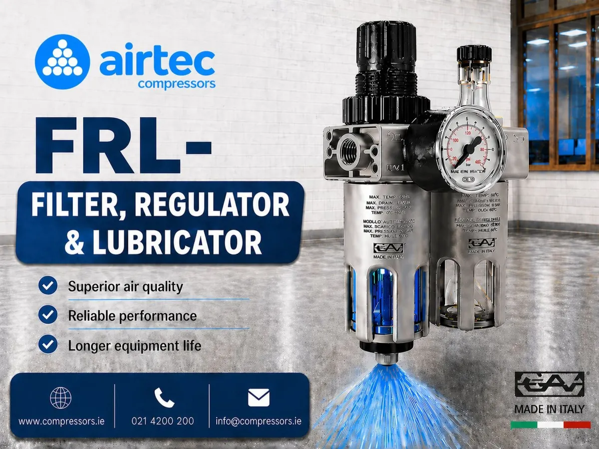 COMPRESSOR-FILTER-REGULATOR-LUBRICATOR- IN STOCK - Image 2