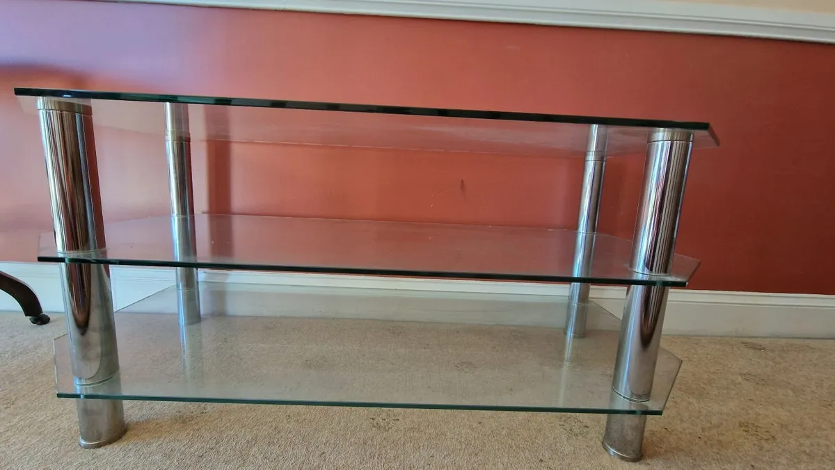 Strong Glass Side or Corner Table - Image 3