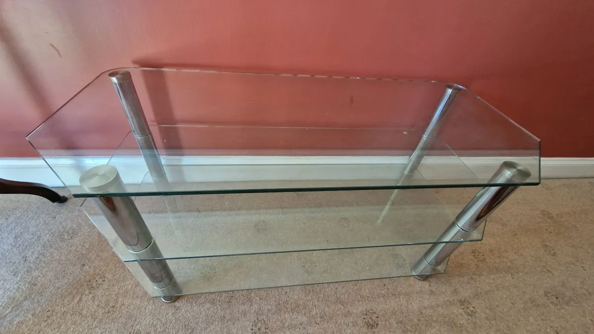 Strong Glass Side or Corner Table - Image 4