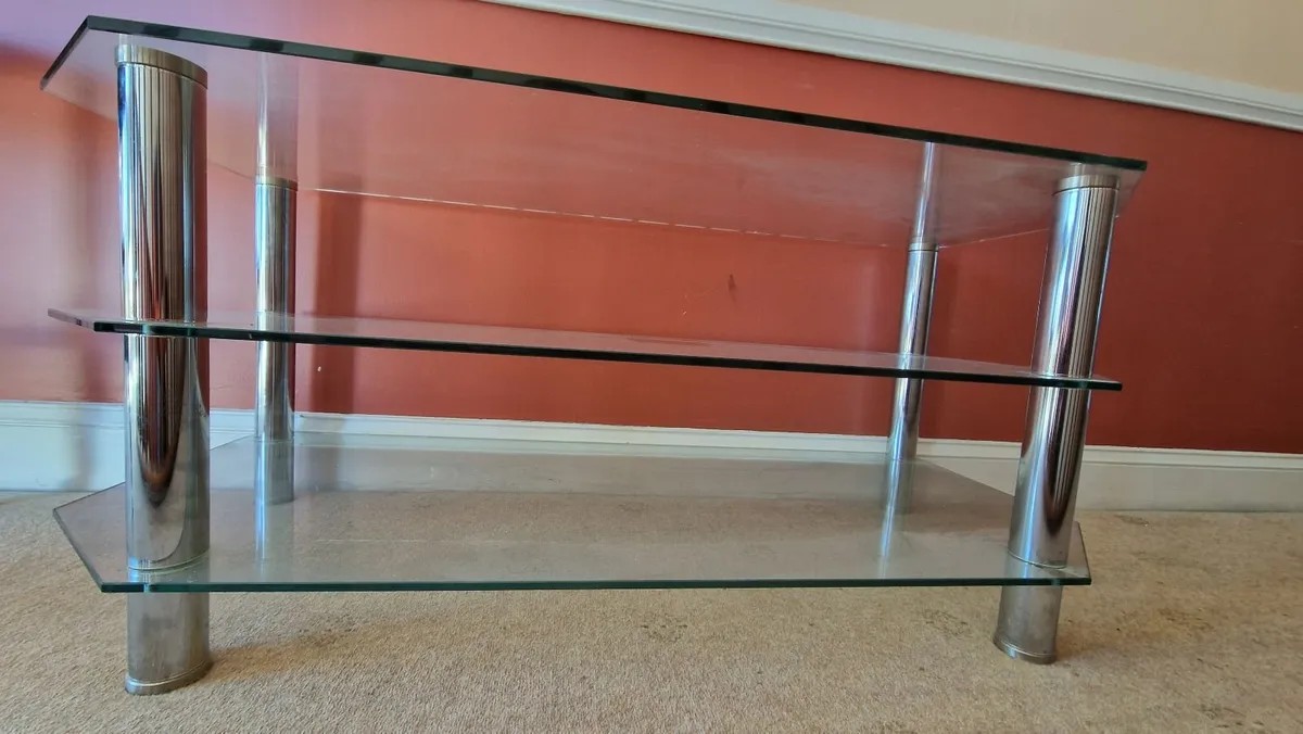 Strong Glass Side or Corner Table - Image 2