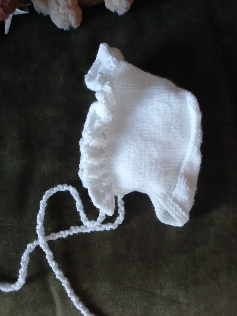 Hand knit baby cardigan - Image 3