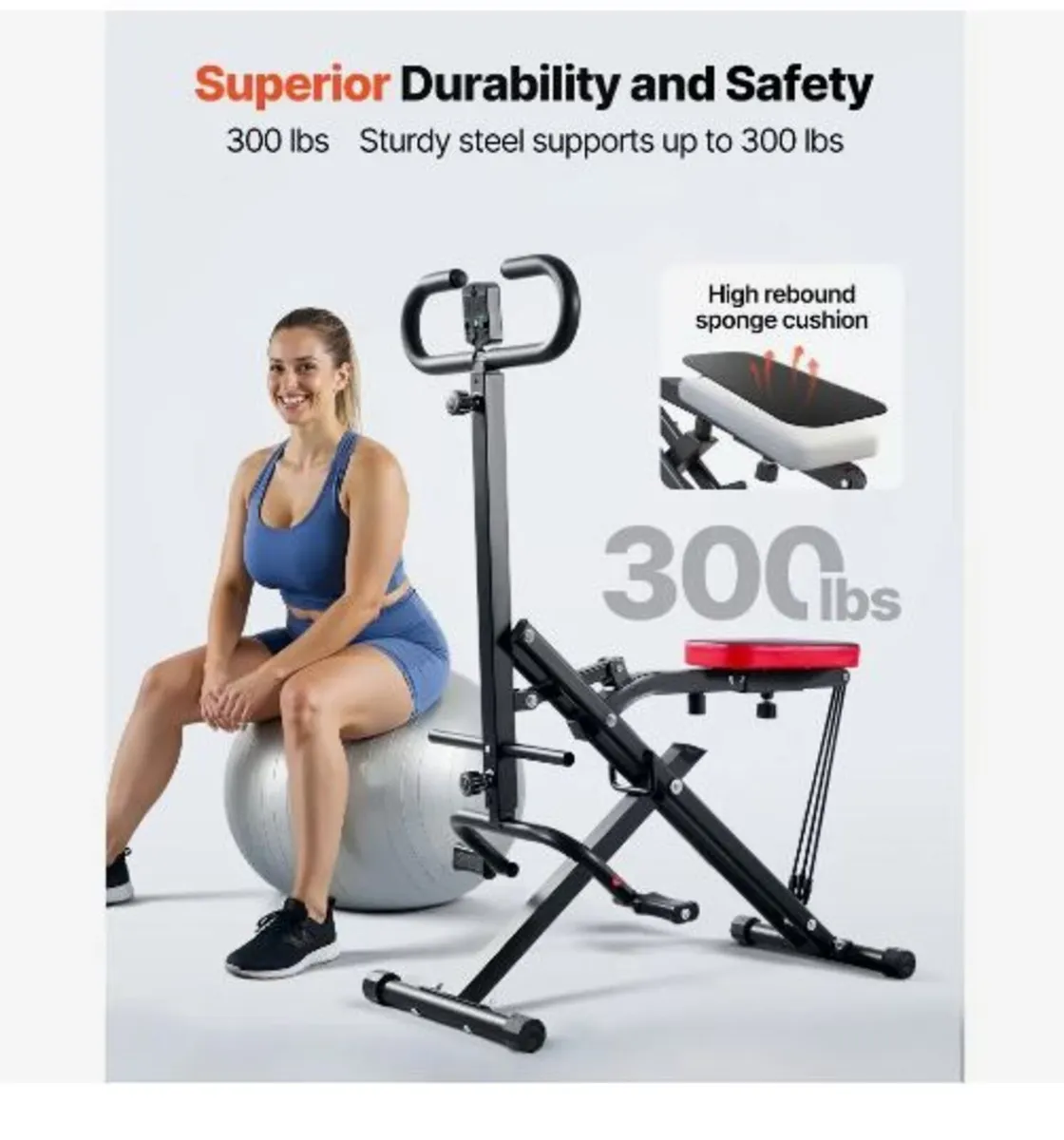 Squat Machine, Deep Squat Rowing Machine - Image 2