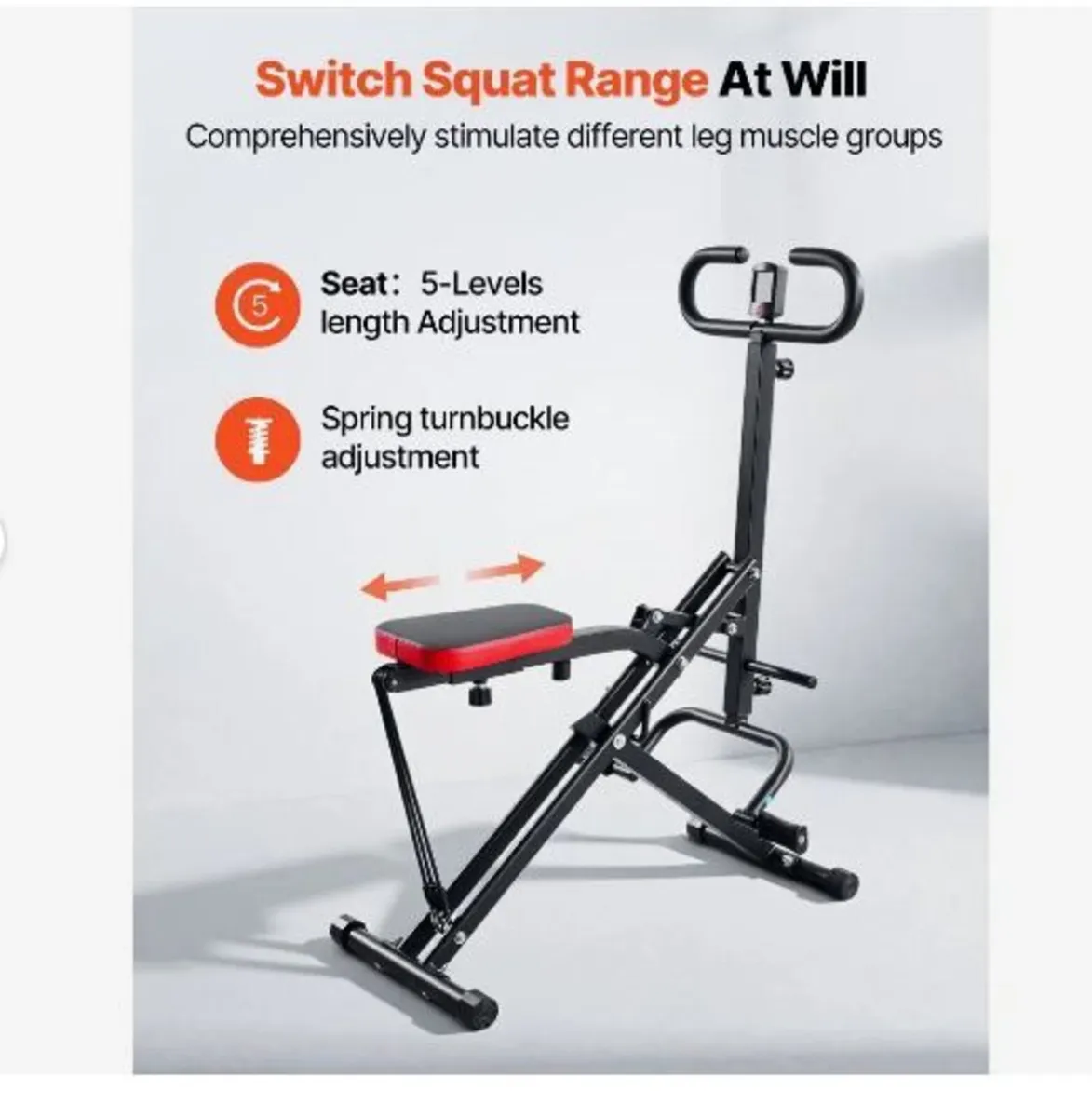 Squat Machine, Deep Squat Rowing Machine - Image 4