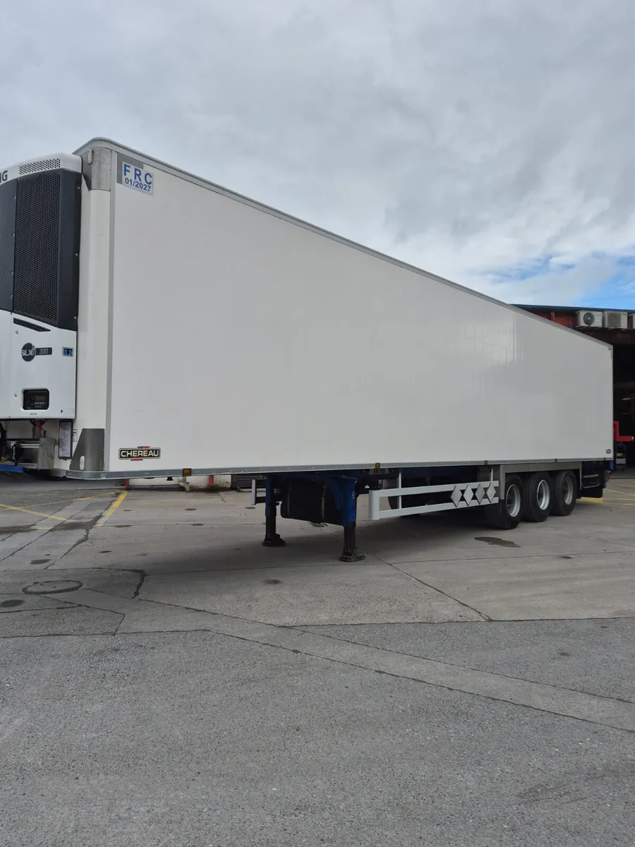 2021 CHEREAU H RAIL FRIDGE TRAILER - Image 2