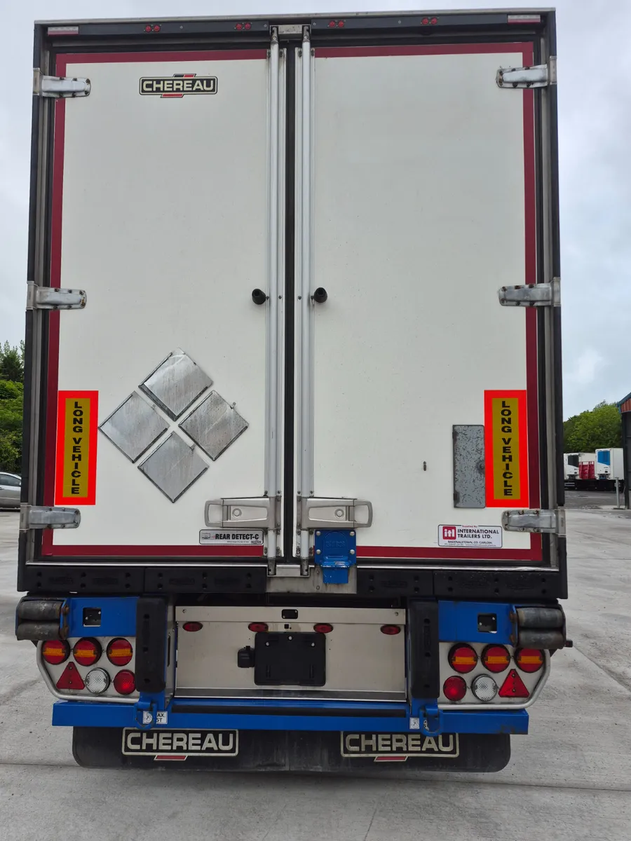 2021 CHEREAU H RAIL FRIDGE TRAILER - Image 4