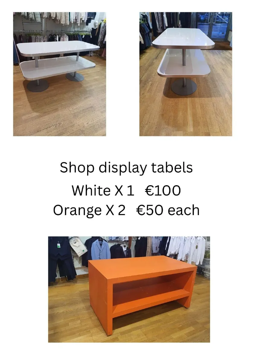 Shop Display Tables - Image 3