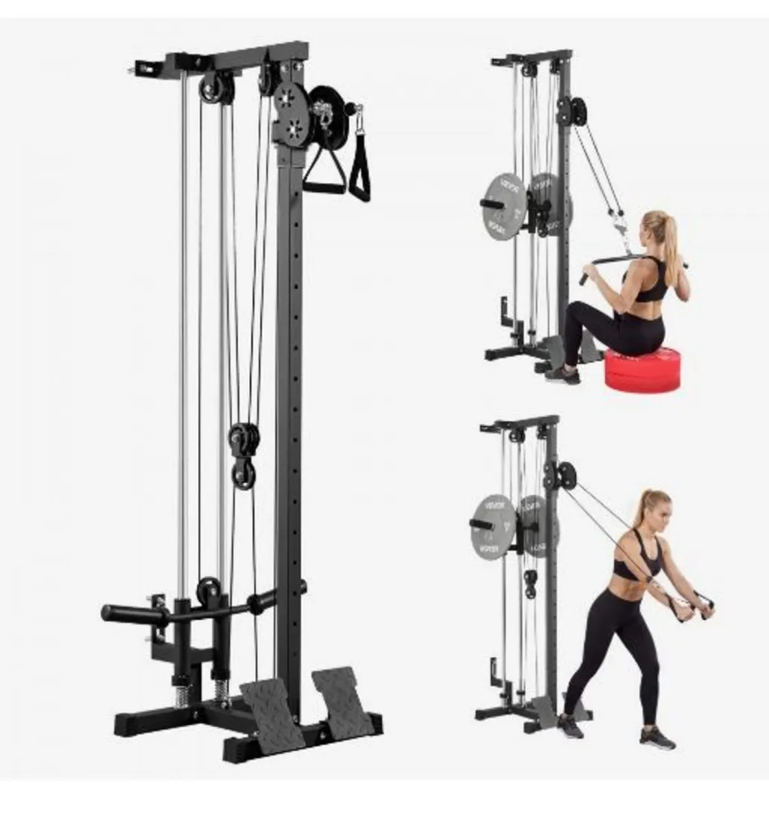 LAT Pull Down Machine, 3-in-1 Row Cable - Image 1