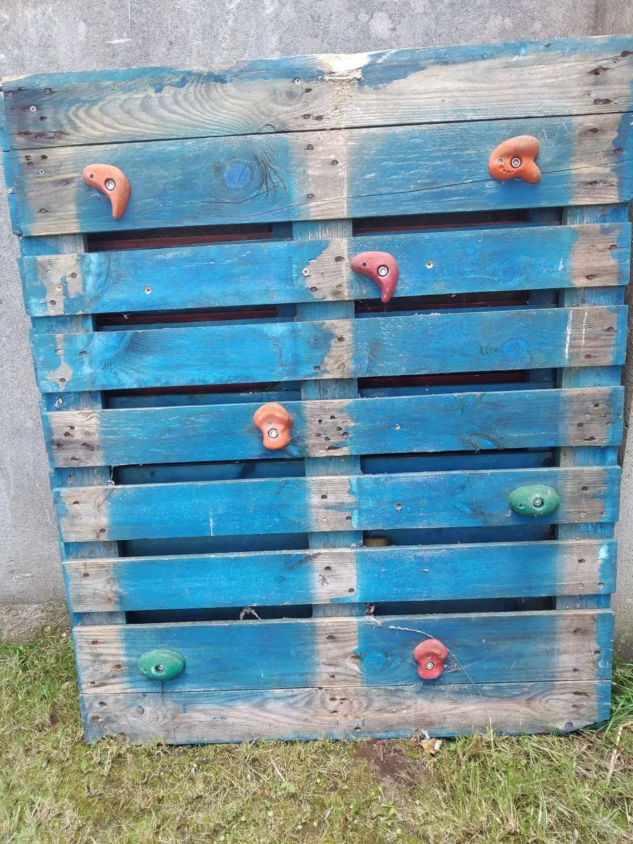Homemade climbing wall - Image 1