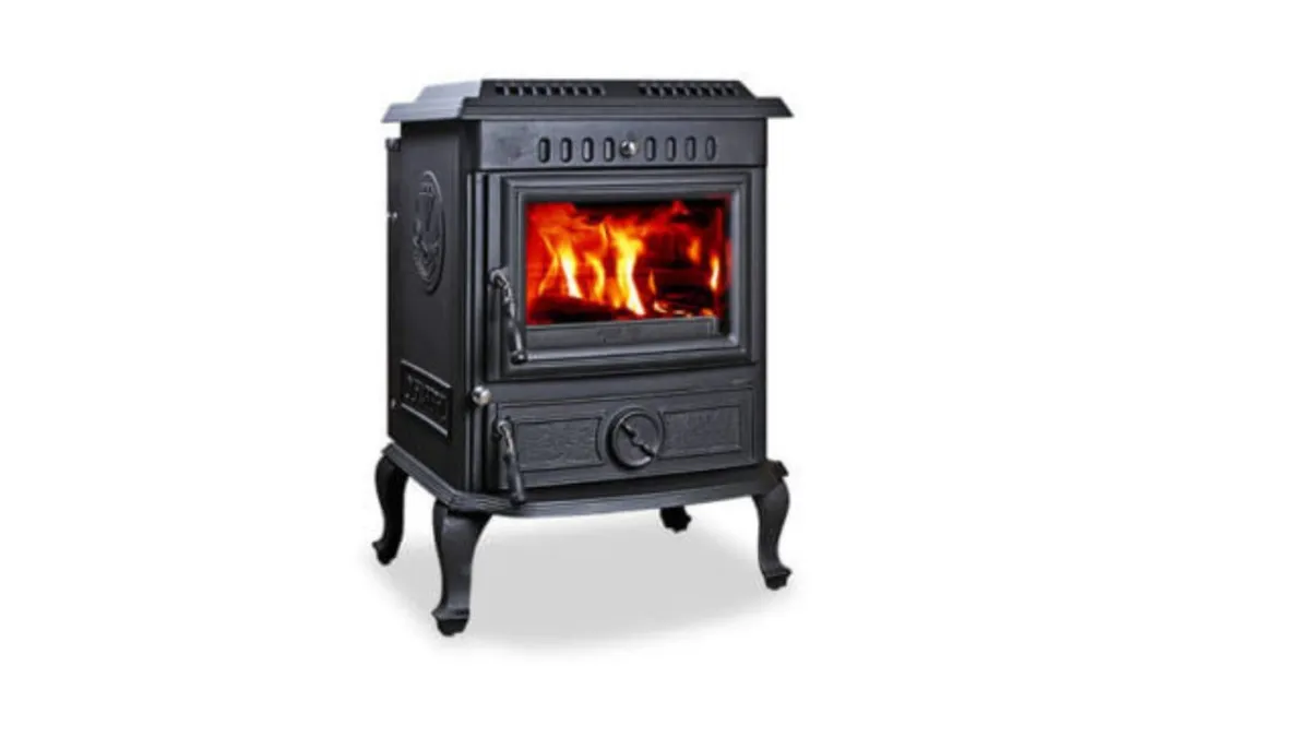 Olymberyl Aidan 21kw Eco Boiler Stove Matt Black - Image 2