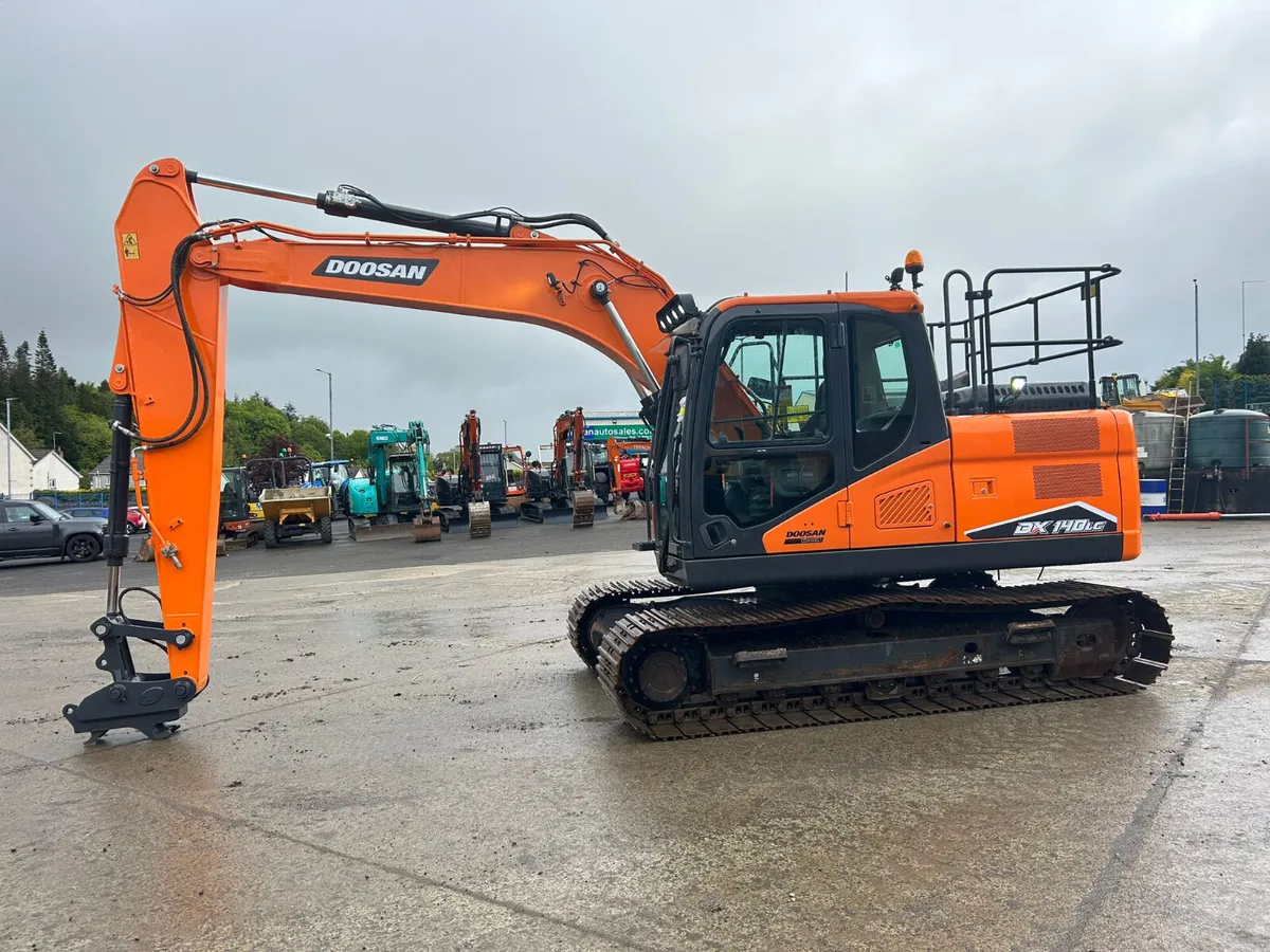 2022 Doosan DX140 LC-7 ( New Model ) 4900Hrs - Image 3