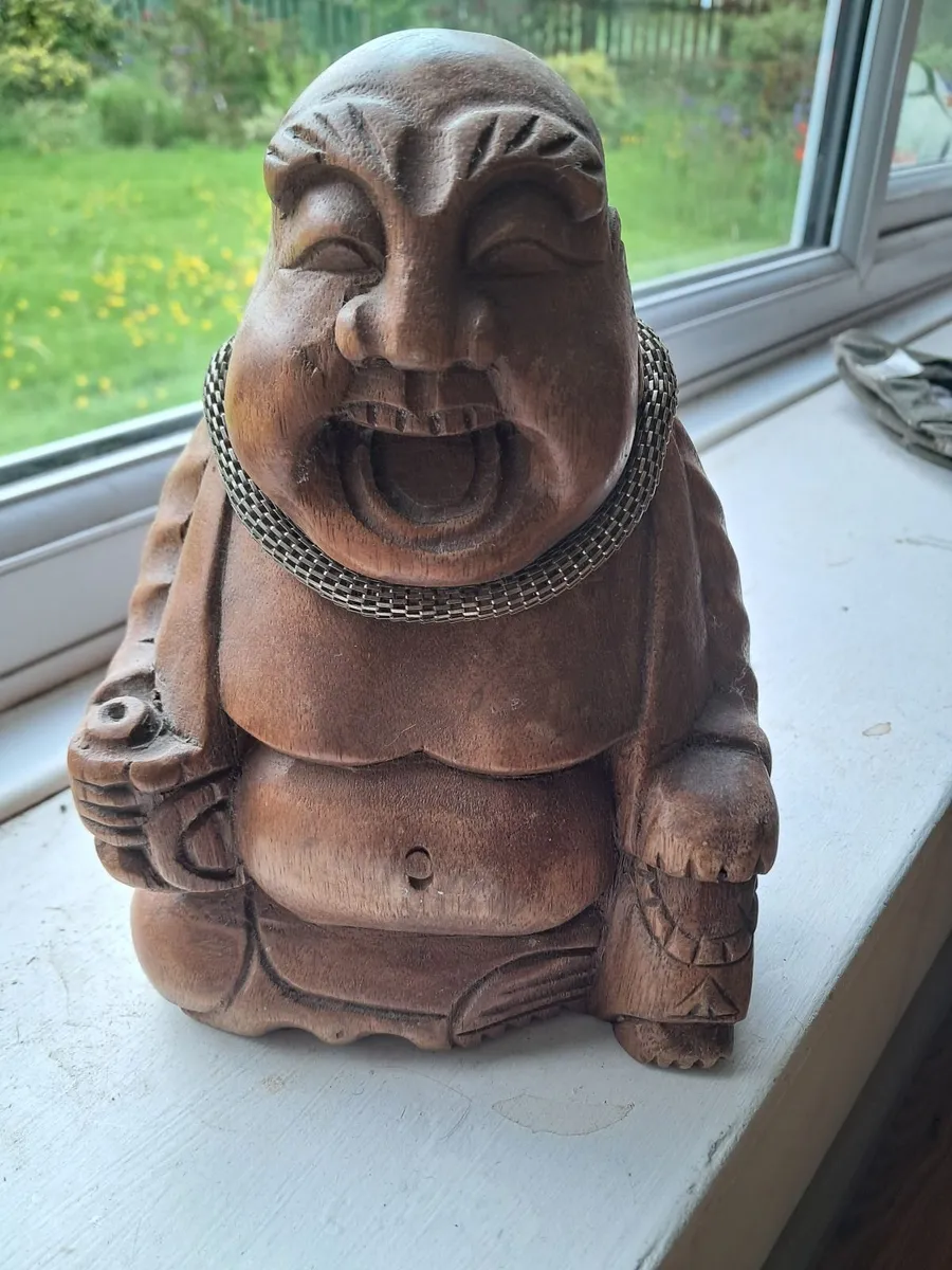 Carved Buddha Figure - Image 2