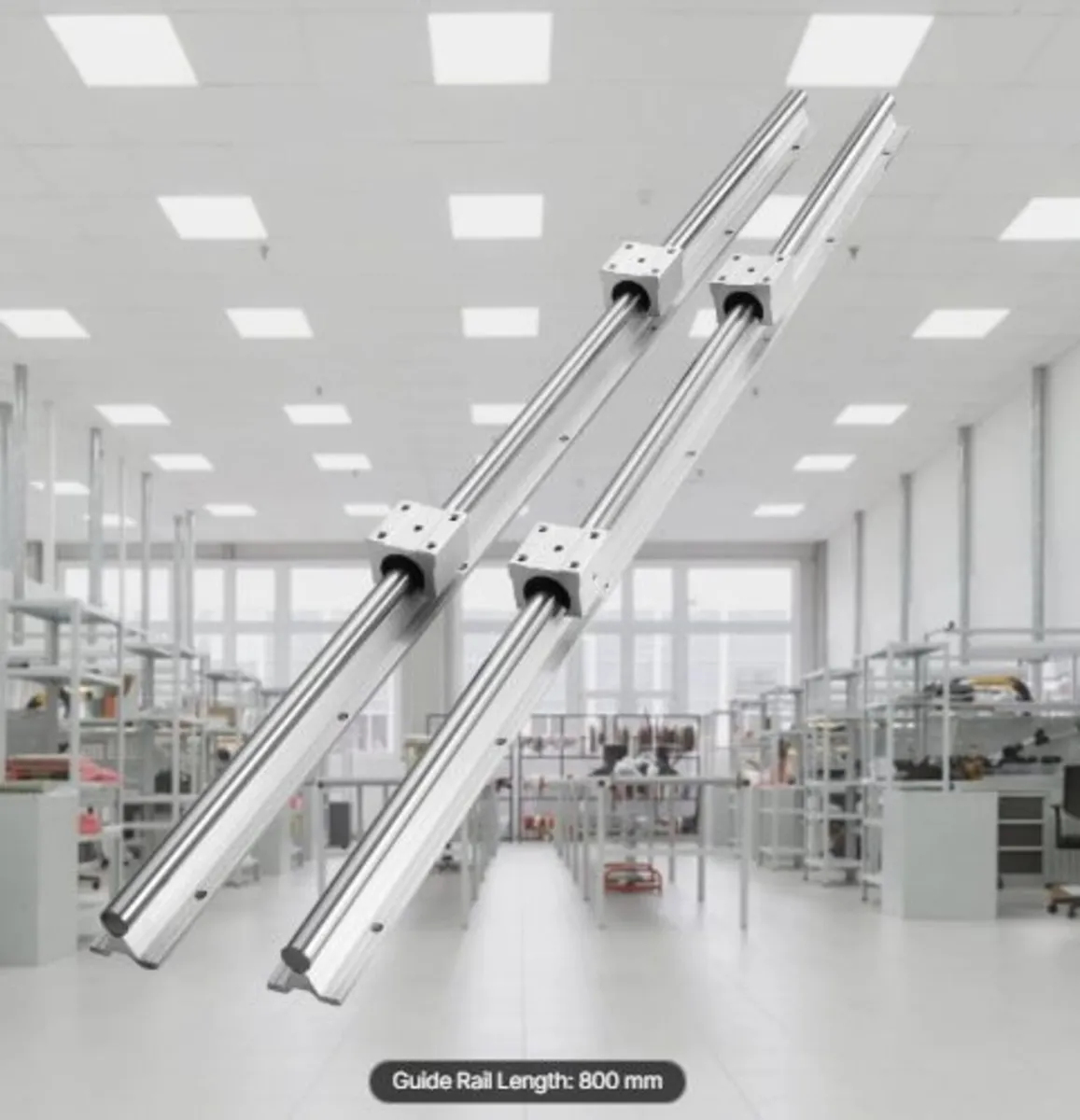 Linear Guide Rail Set, SBR16 800mm, 2 PCS 31.5 - Image 4