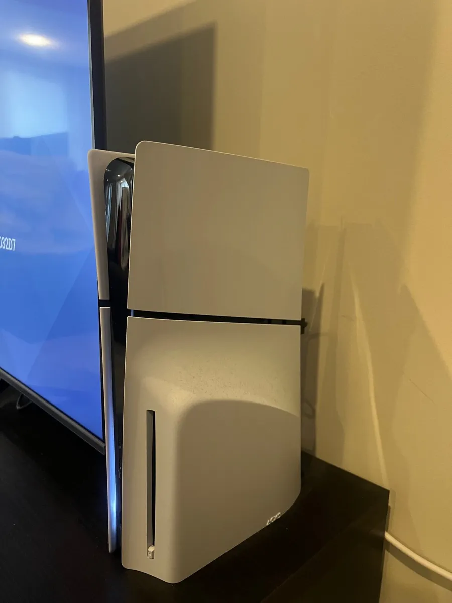 PlayStation 5 Slim (Disc) & 65” TCL TV - Image 1