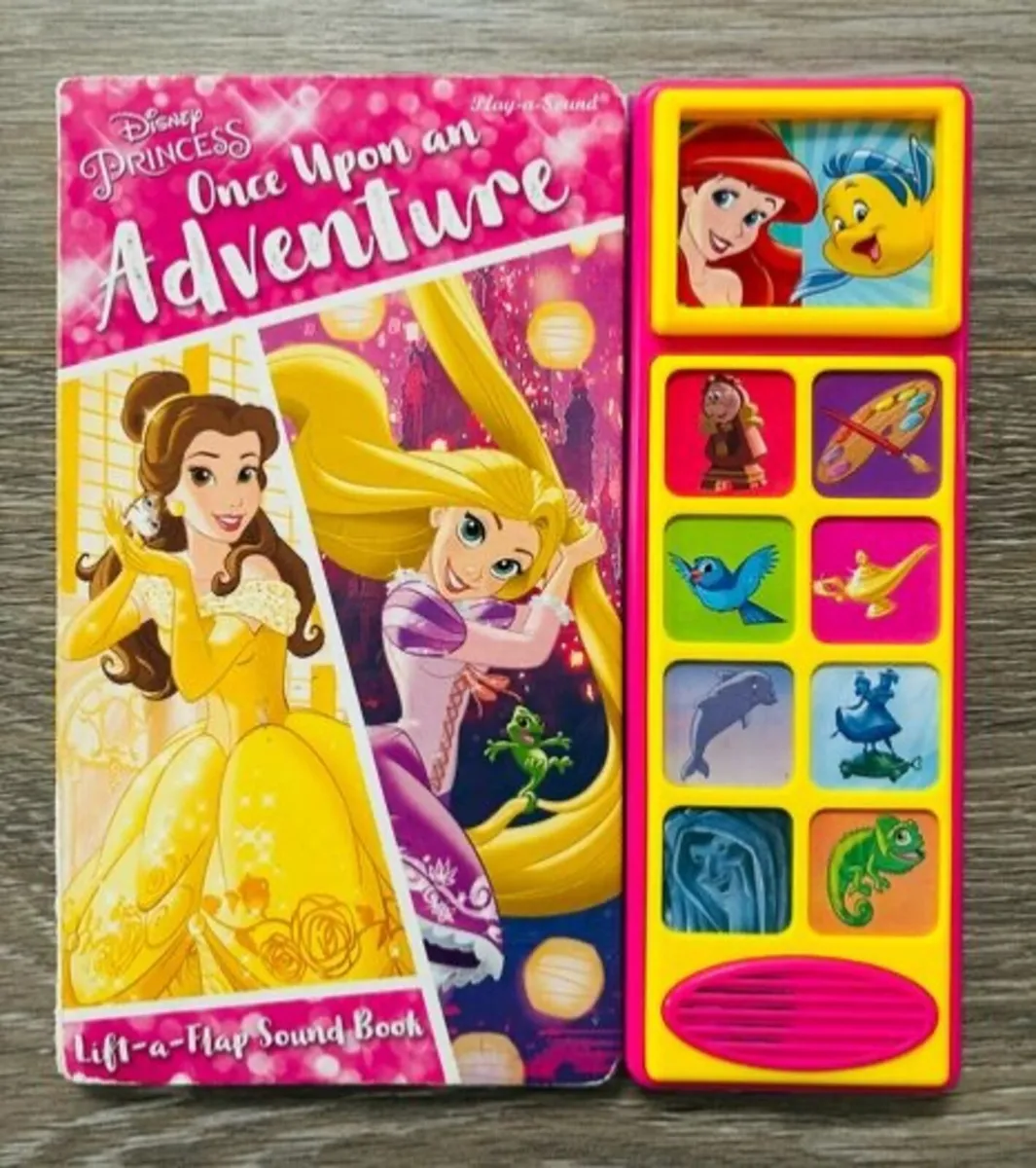 Disney Princess Lift-a-Flap Sound Book & FREE Barb - Image 2