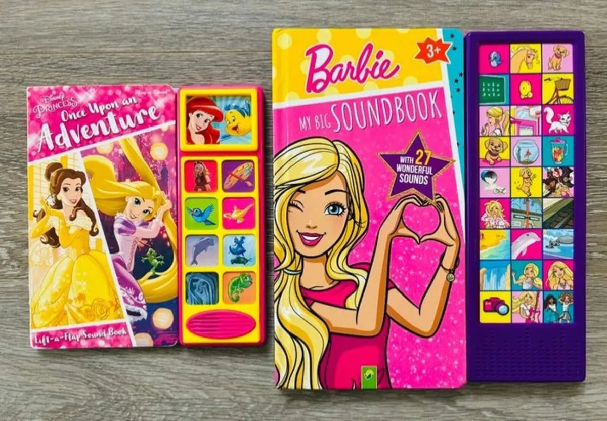 Disney Princess Lift-a-Flap Sound Book & FREE Barb - Image 1