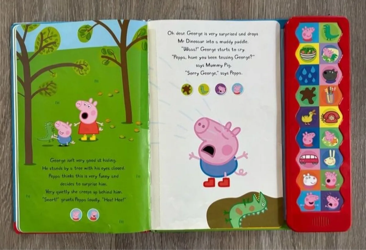 Peppa Pig Peppa's Super Noisy Sound Book - Image 3