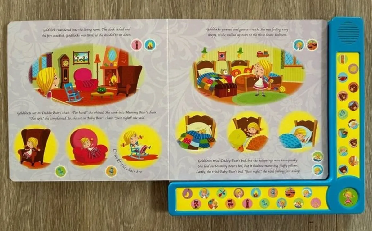 Goldilocks and the 3 Bears" interactive sound book - Image 2