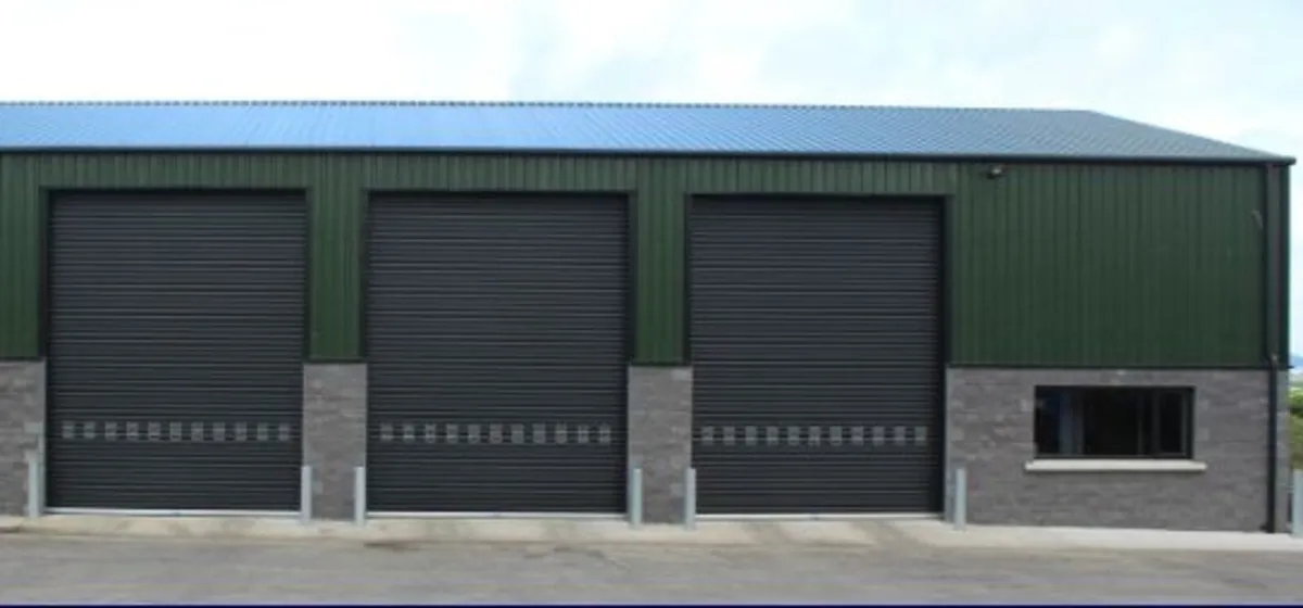 insulated  shed / garage  doors - Image 3