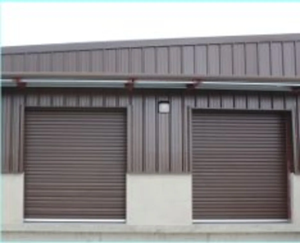 insulated  shed / garage  doors - Image 1