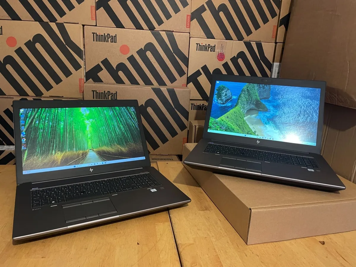 High Spec HP zBook 17 Laptops-Core i7-6Gb Graphics - Image 3