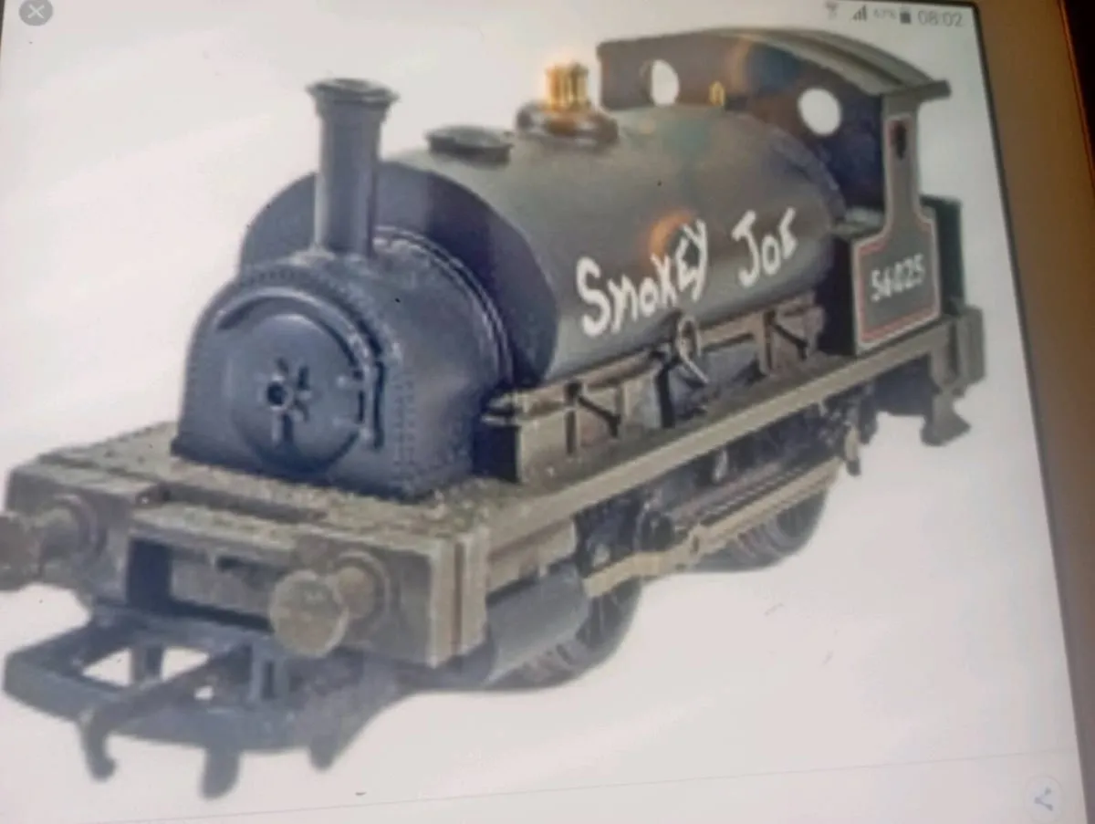 HORNBY OO GAUGE O-4-O SMOKEY JOETANK LOCOMOTIVE - Image 4