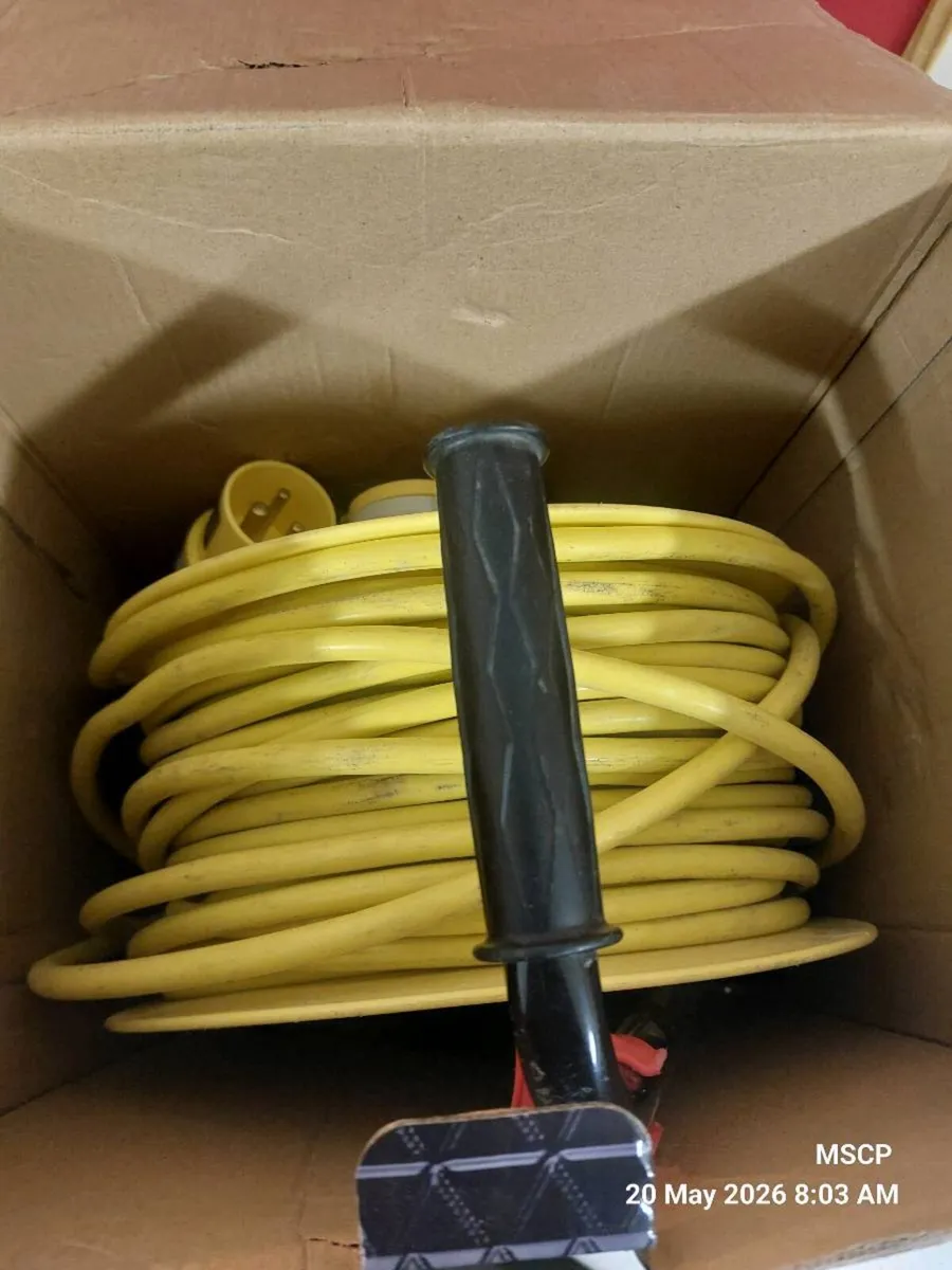 40m Cable Reel / Extension Lead – Like New - Image 2