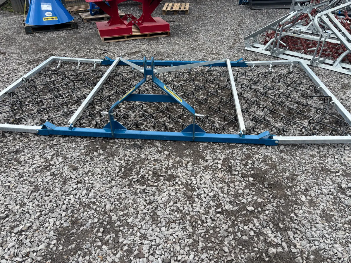 New 14ft Folding Grass Harrow - Image 4