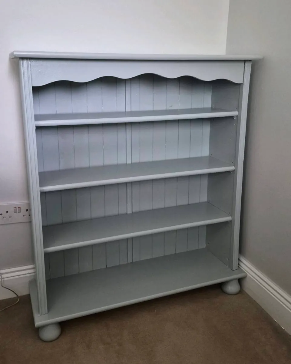 Solid pine bookcase
