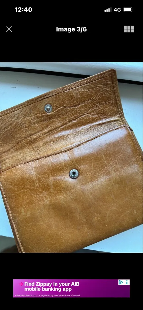 Quality Vintage Leather Wallet - Image 3