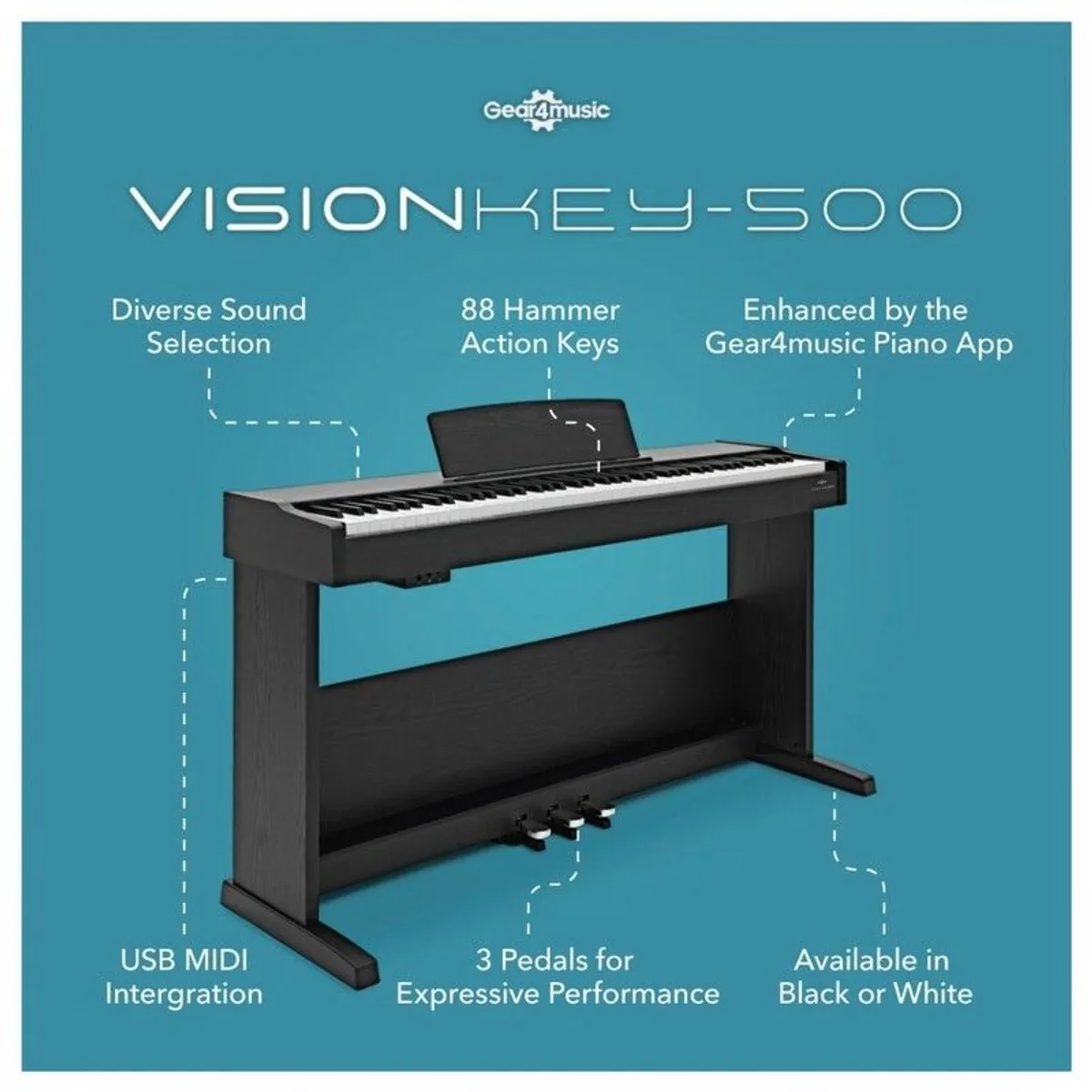 Rarely used piano/keyboard for sale - Image 2