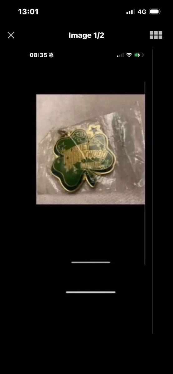 Rare Hollywood Planet Dublin Key Ring - Image 1