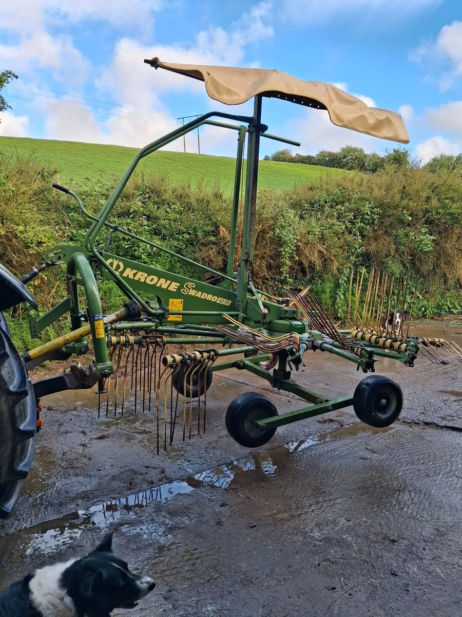 Krone swadro 42/13 single rotar Rake - Image 1