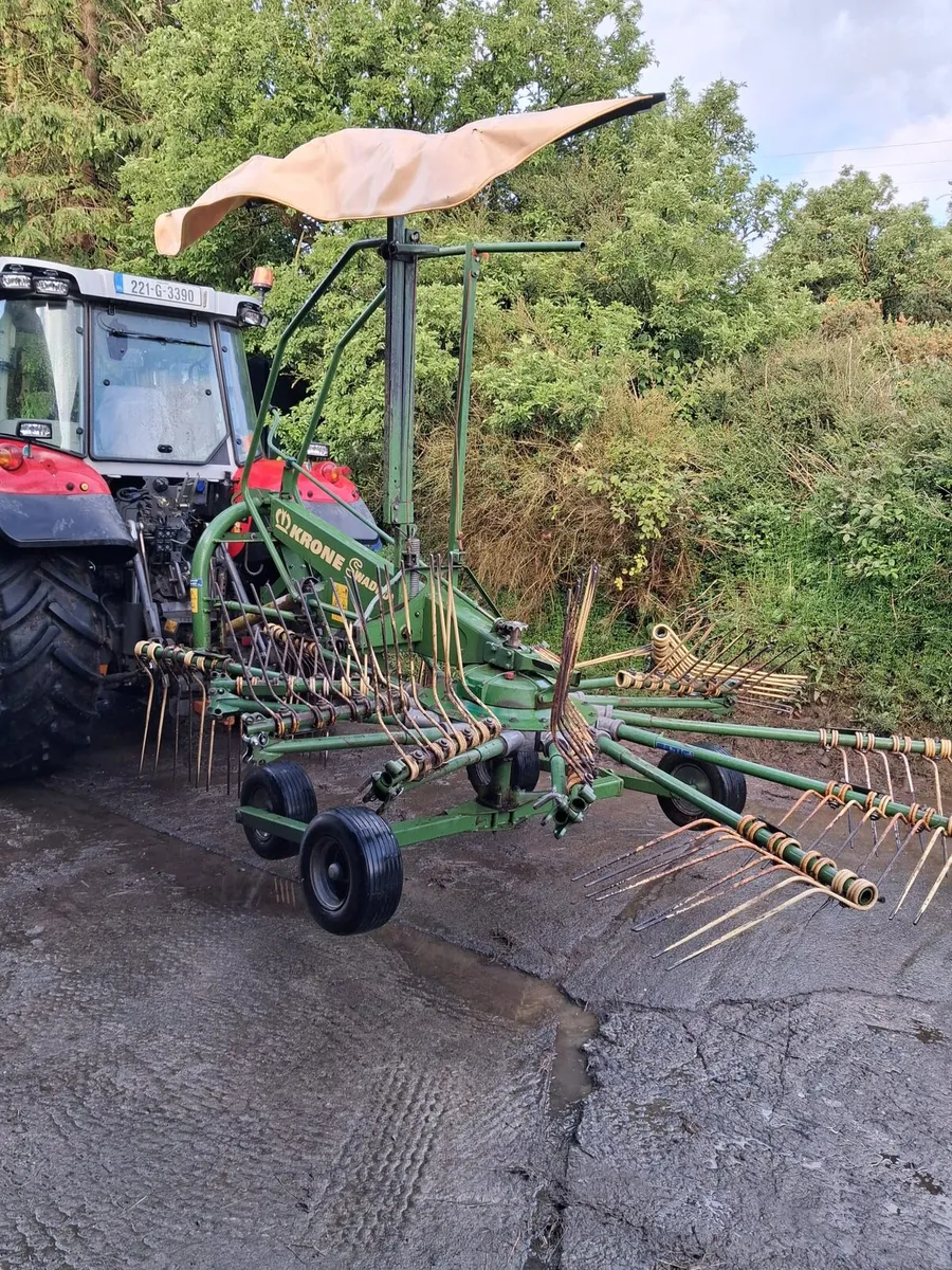 Krone swadro 42/13 single rotar Rake - Image 2