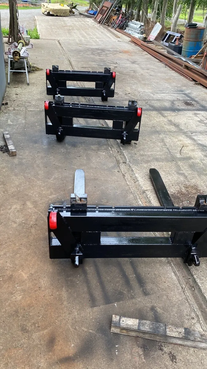 Pallet forks euro brackets - Image 1