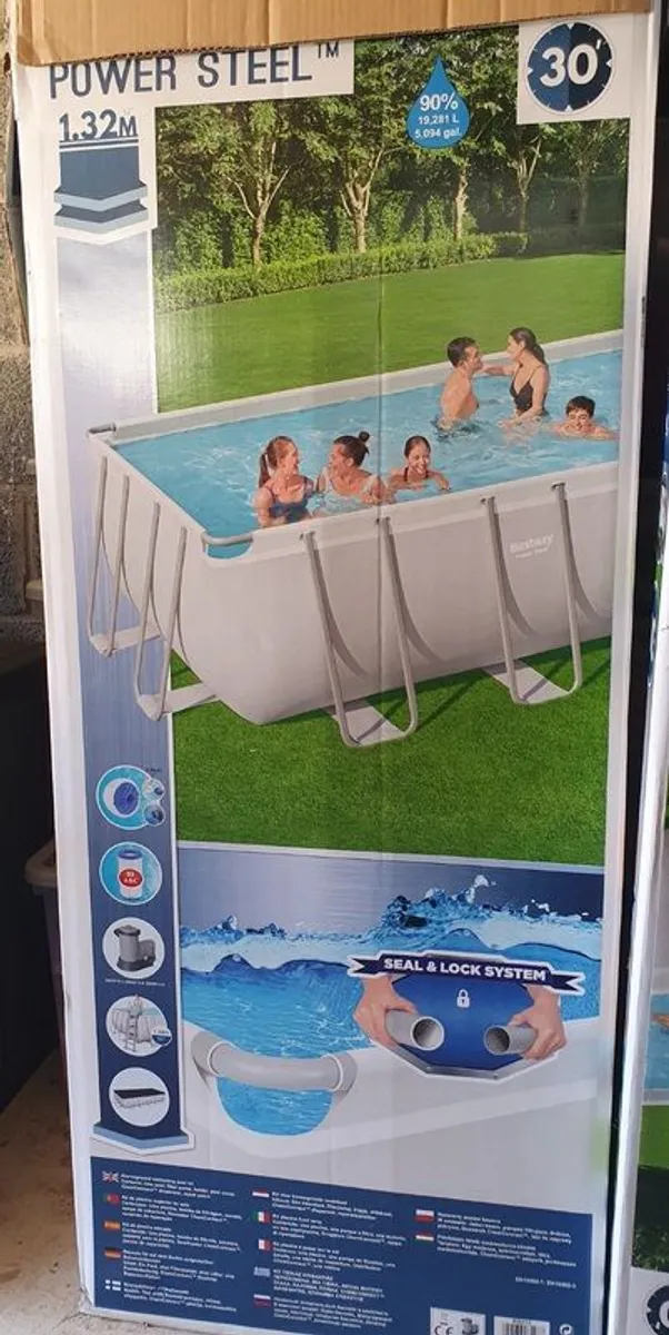 Large Heated Bestway Above Ground Complete Pool Set - Image 2