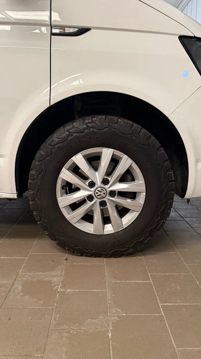 4 x VW Transporter T6 allows & BFG AT Tyres - Image 1