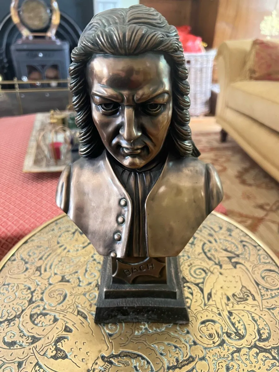 Hat stand ,Dinner gong  , Bach statue - Image 3