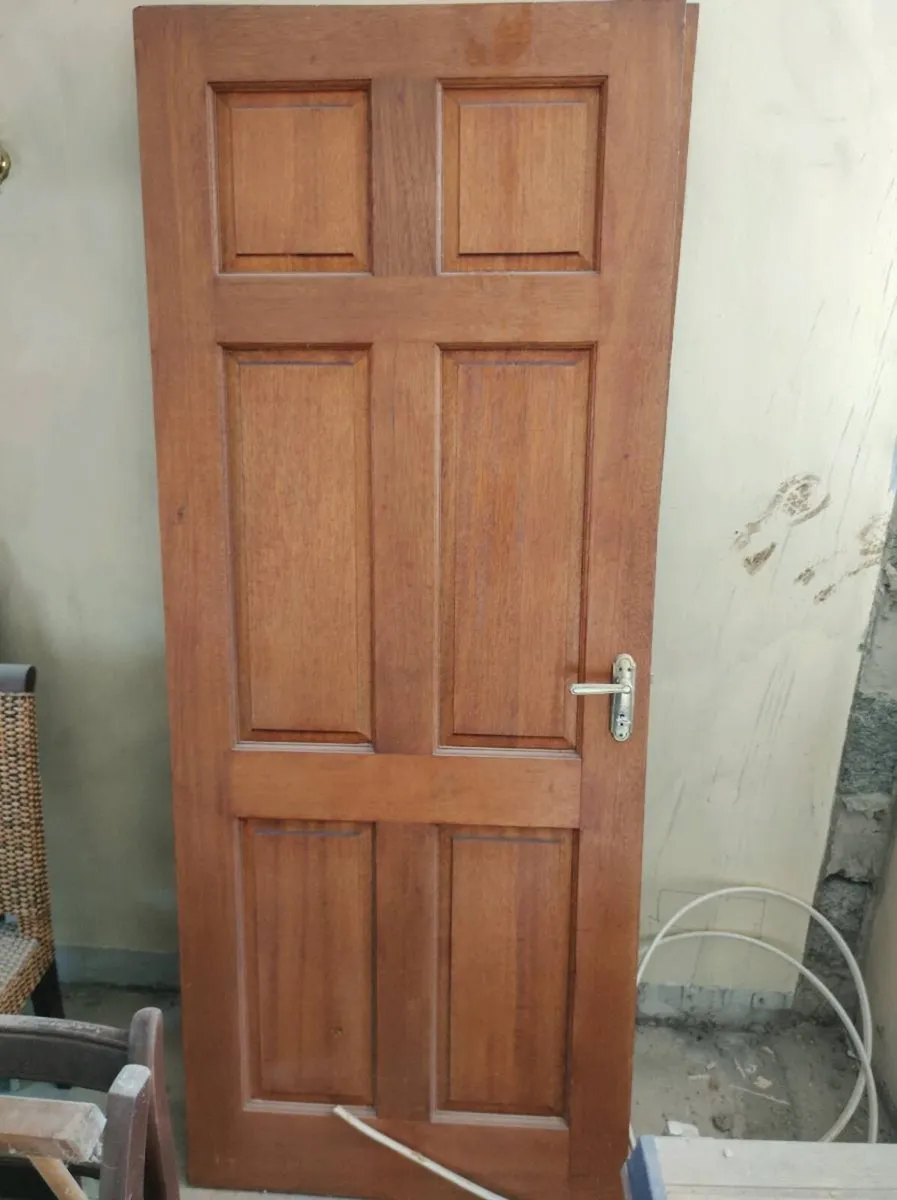 Hardwood doors