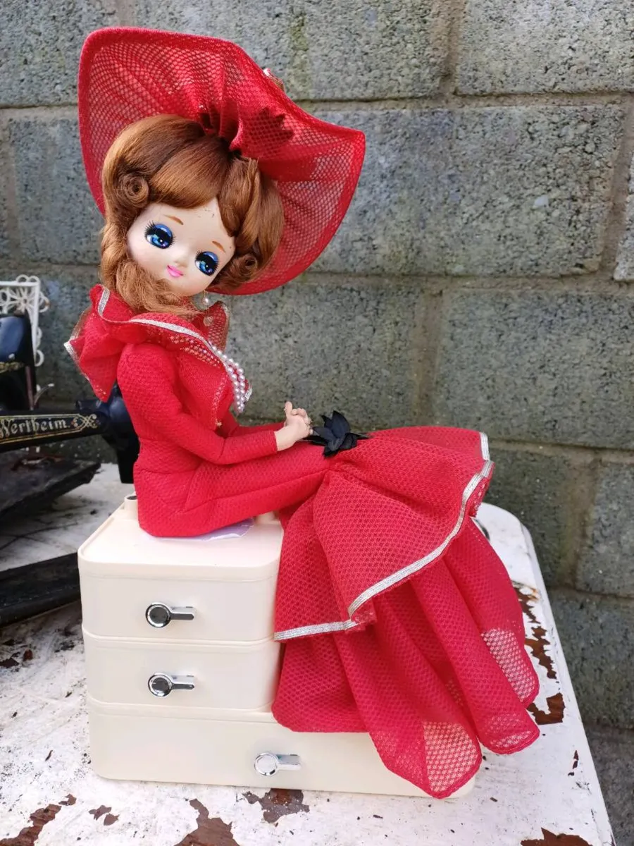 1970s  Big Eyed Bradley Doll - Image 1