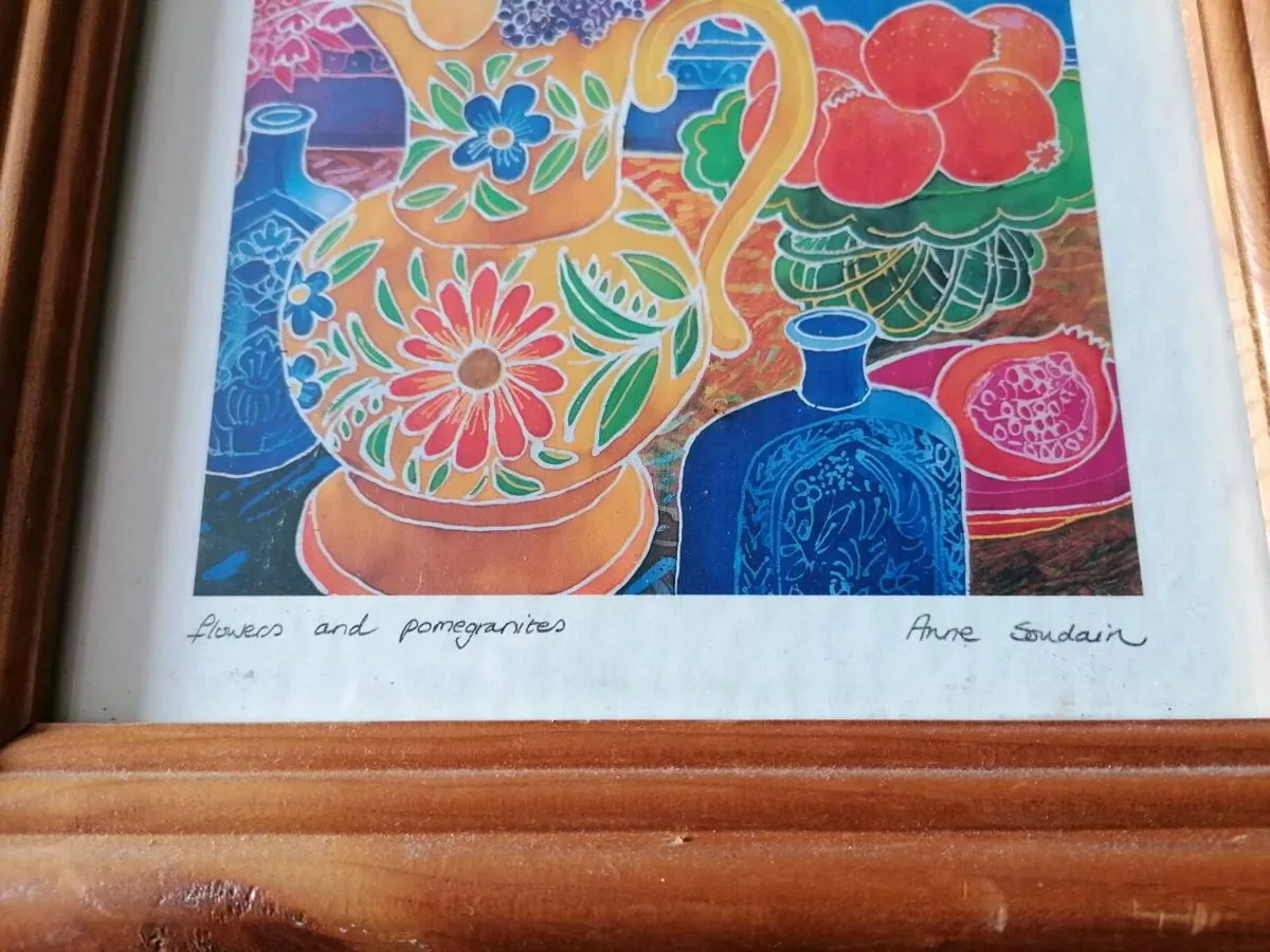 Printed Art in Wooden Frames - Image 3