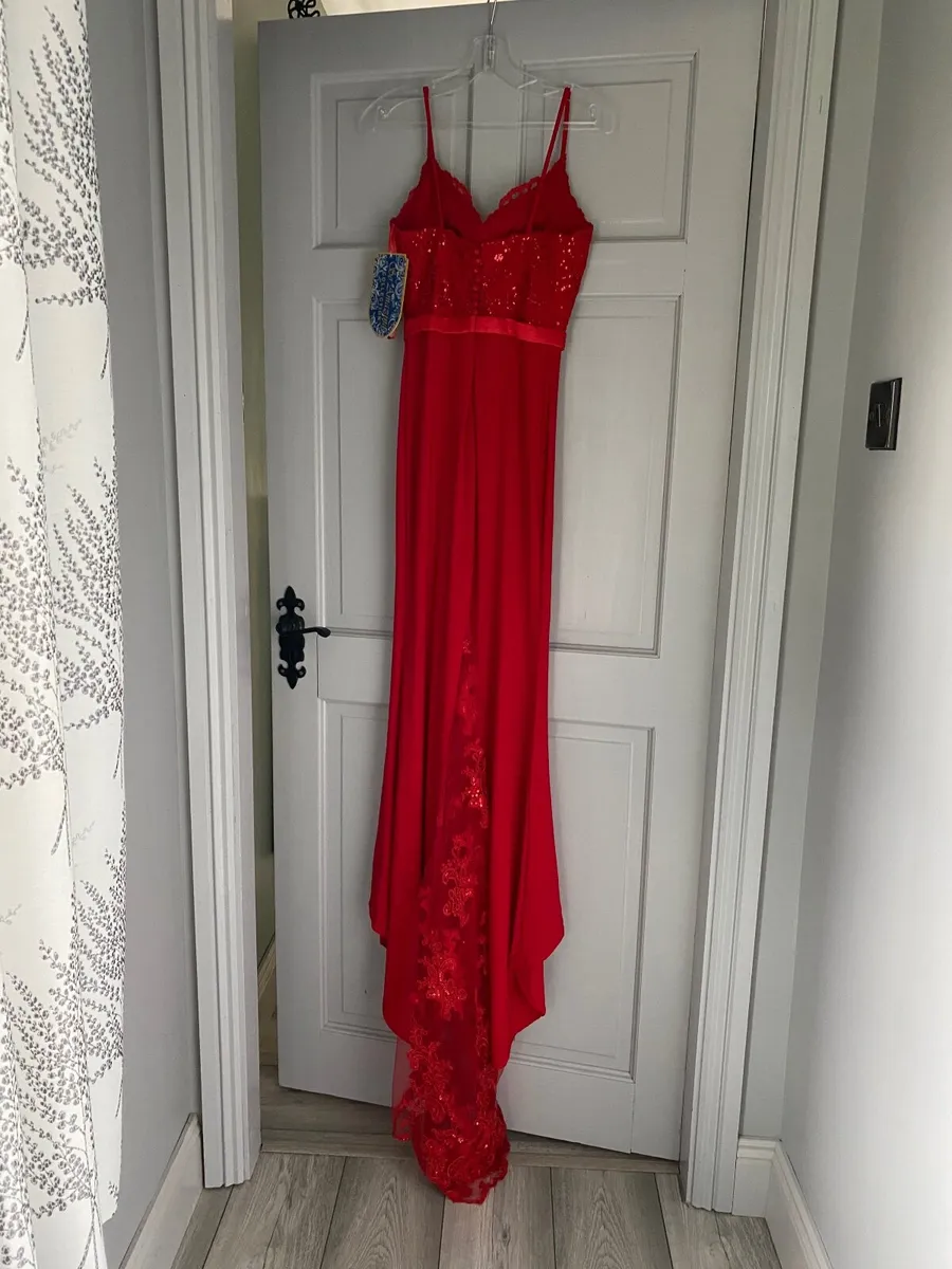 Long red dress - Image 2
