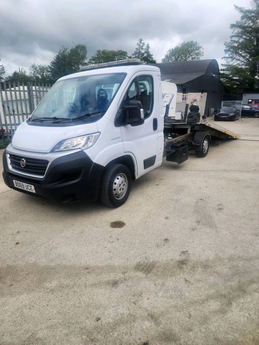 Fiat ducato tilt and slides 3 half ton car license - Image 1