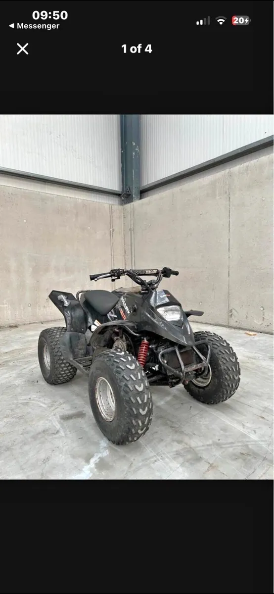 100cc quad zilla pro shark - Image 1