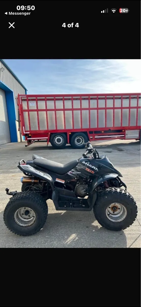 100cc quad zilla pro shark - Image 4