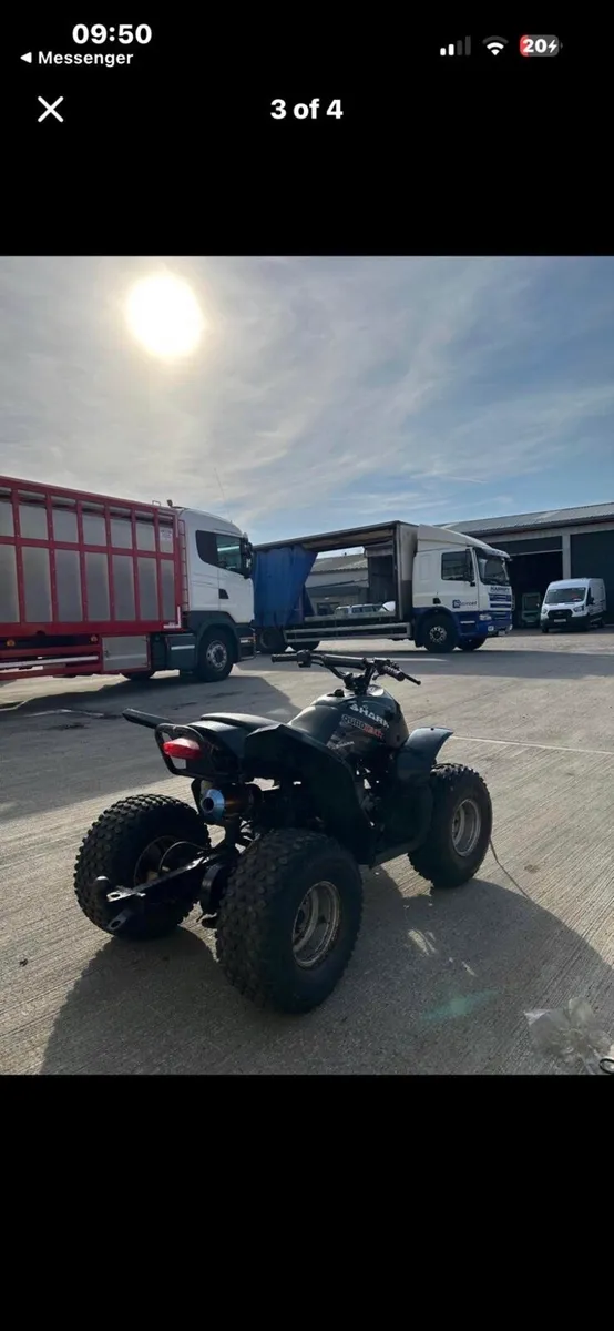 100cc quad zilla pro shark - Image 3
